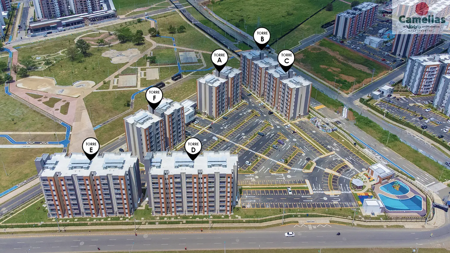 Foto del proyecto Camelias en avance de obra octubre de 2025