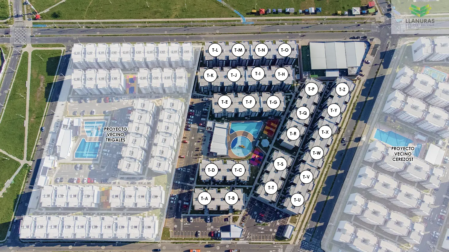 Foto del proyecto llanuras en avance de obra octubre de 2025