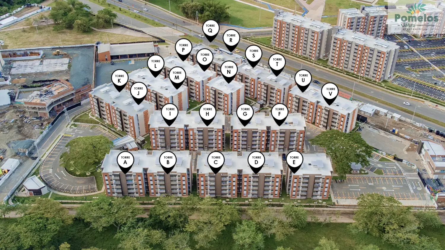 Foto del proyecto Pomelos en avance de obra octubre de 2025