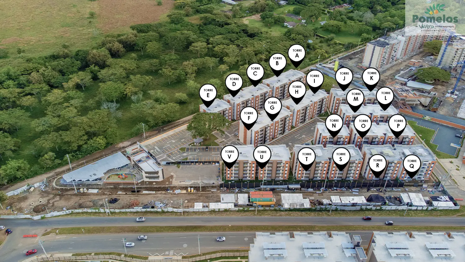 Foto del proyecto Pomelos en avance de obra octubre de 2025