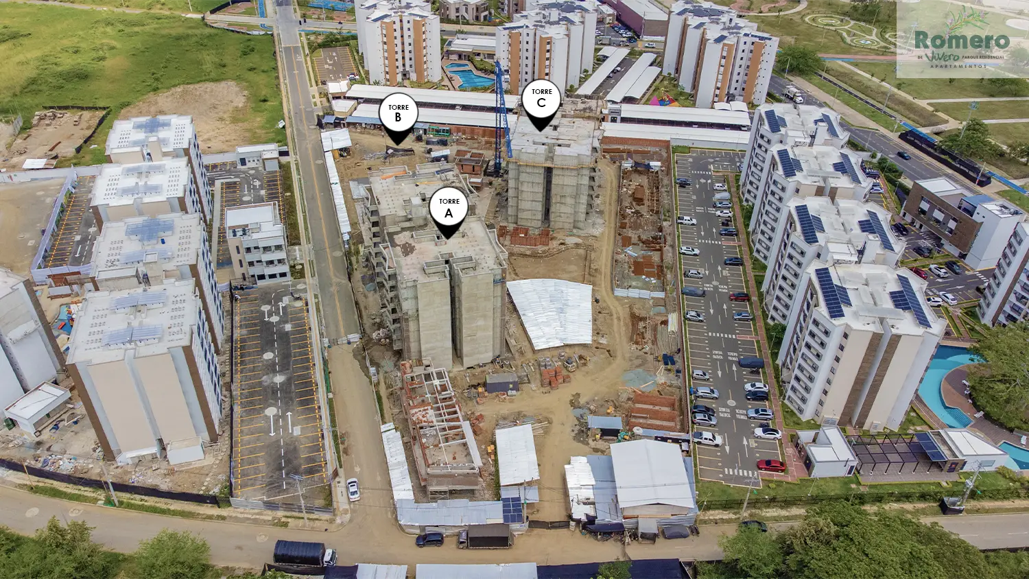 Foto del proyecto Romero en avance de obra octubre de 2025