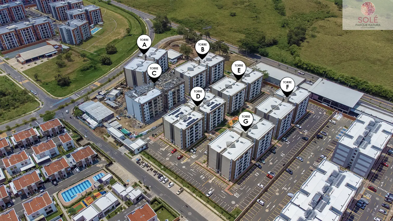 Foto del proyecto Solé en avance de obra octubre de 2025