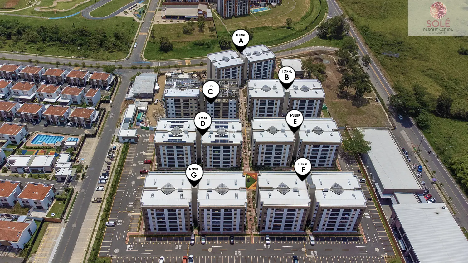 Foto del proyecto Solé en avance de obra octubre de 2025