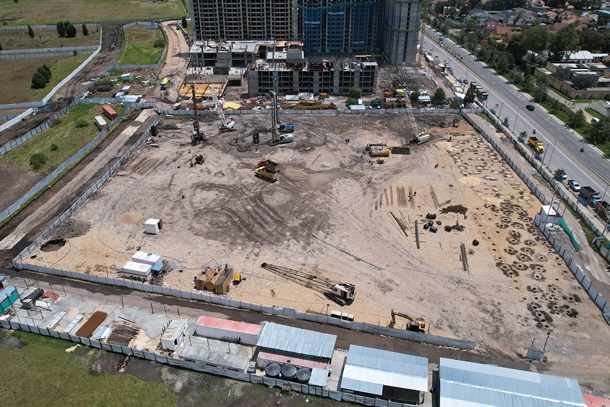 Foto del proyecto Áuriga Living en avance de obra Octubre de 2024