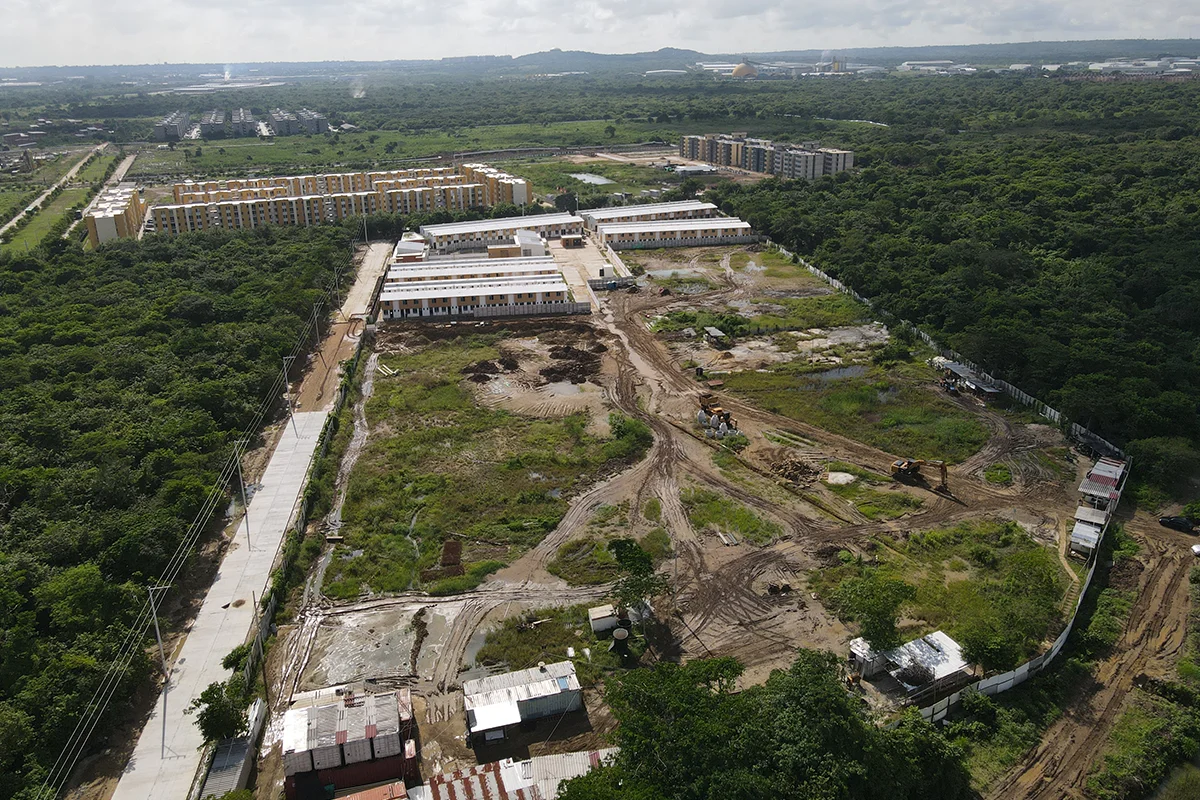 Foto del proyecto Casas de Portobelo en avance de obra Octubre de 2024