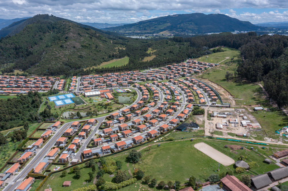 Foto del proyecto Entrelomas en avance de obra octubre de 2025