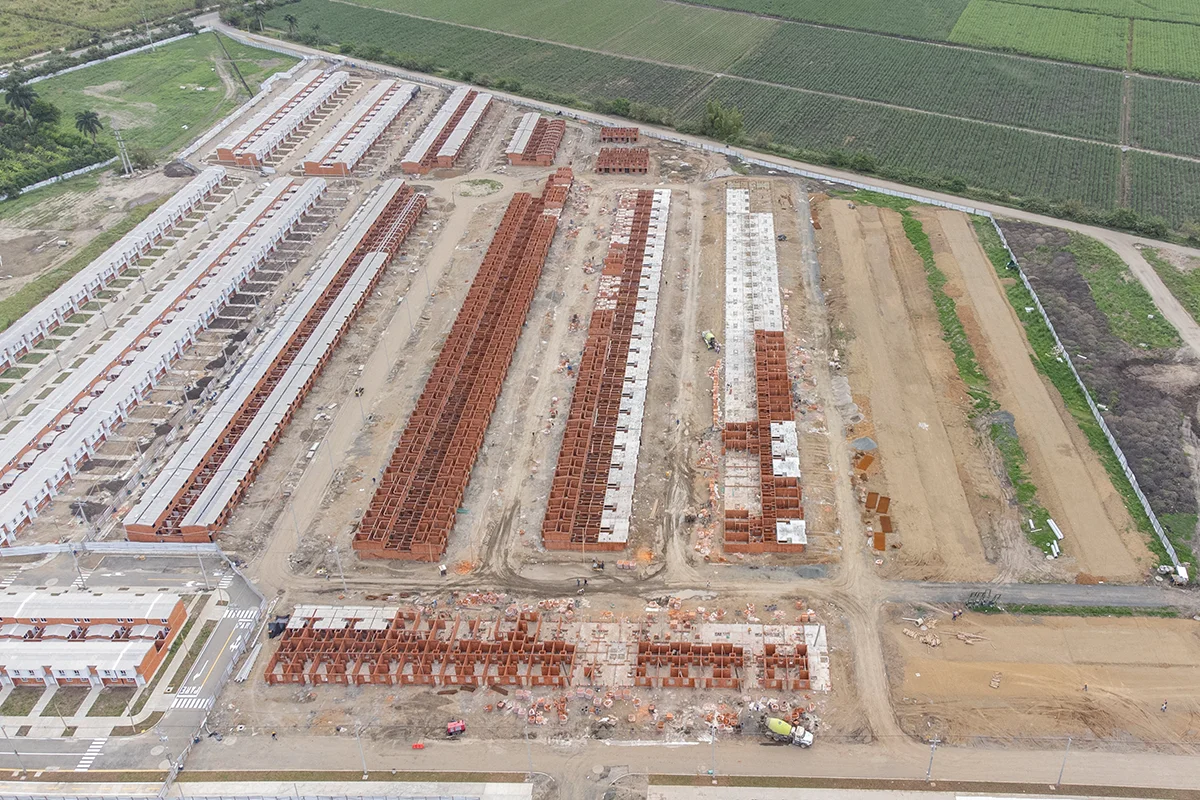 Foto del proyecto Nativo Sector 1 en avance de obra Octubre de 2024