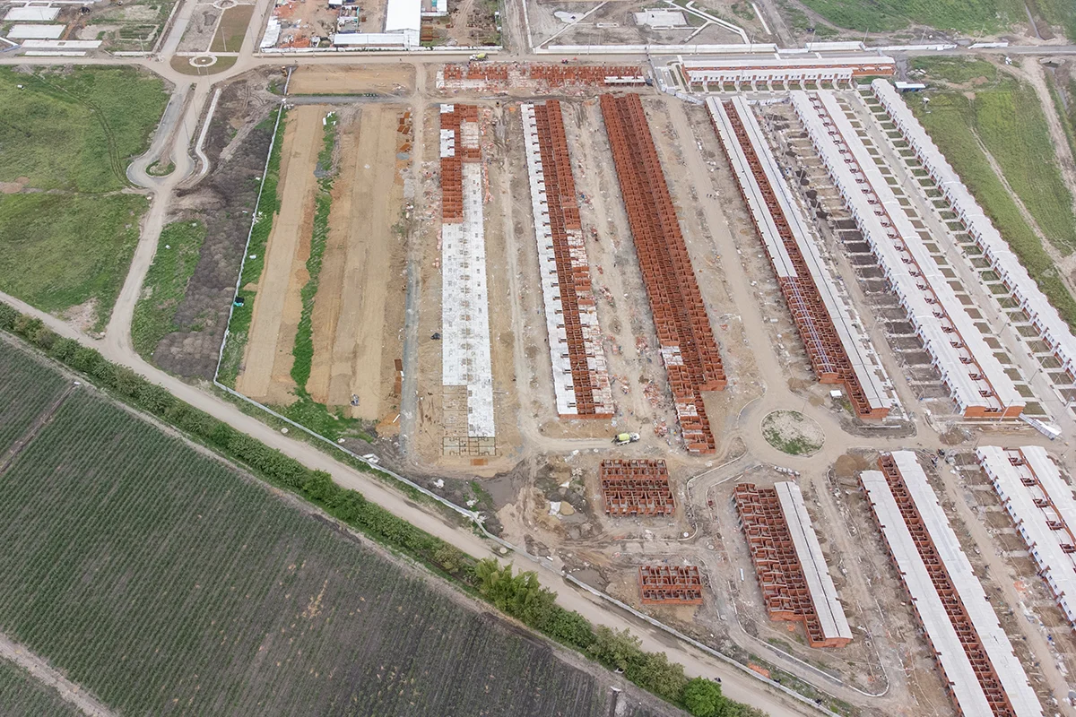 Foto del proyecto Nativo Sector 1 en avance de obra Octubre de 2024