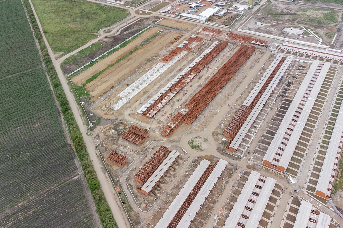 Foto del proyecto Nativo Sector 1 en avance de obra Octubre de 2024