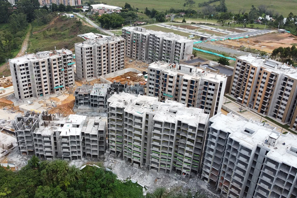 Foto de avance de obra Octubre 2024 Robledal