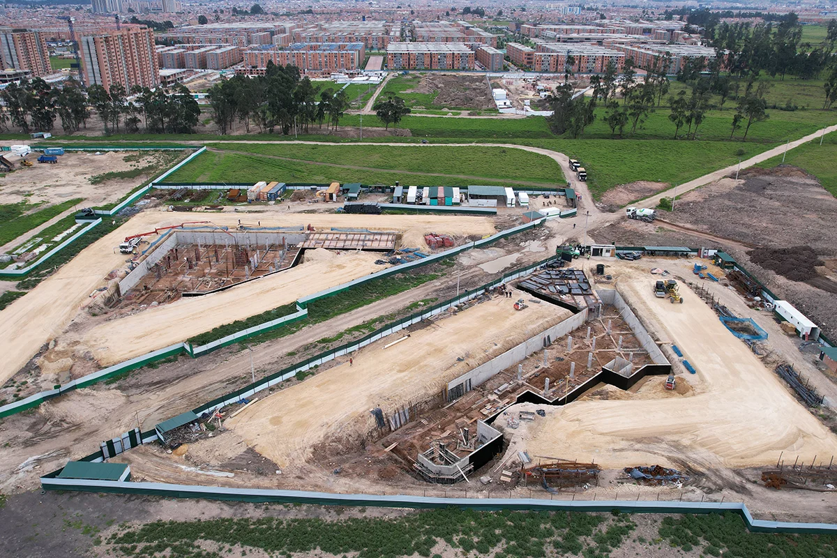 Foto del proyecto Rosa Celeste en avance de obra Octubre de 2024