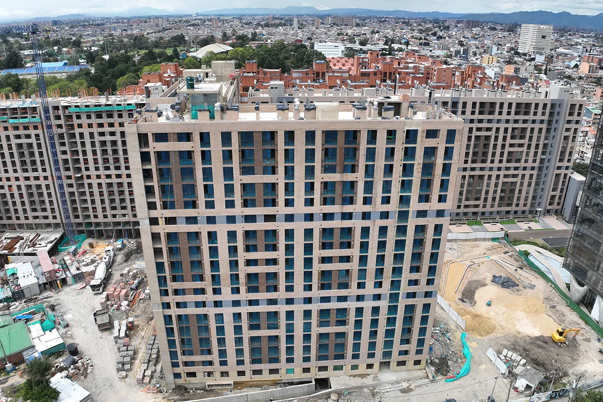 Foto del proyecto Salitre Living en avance de obra Octubre de 2024