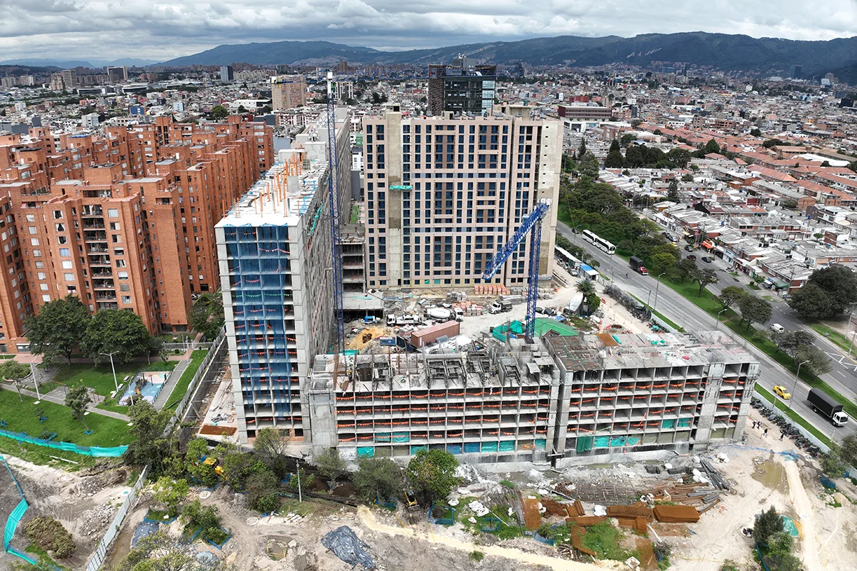 Foto del proyecto Salitre Living en avance de obra Octubre de 2024