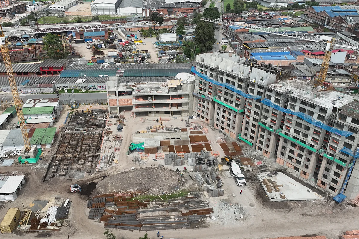 Foto del proyecto Senderos de Fontibon en avance de obra Octubre de 2024