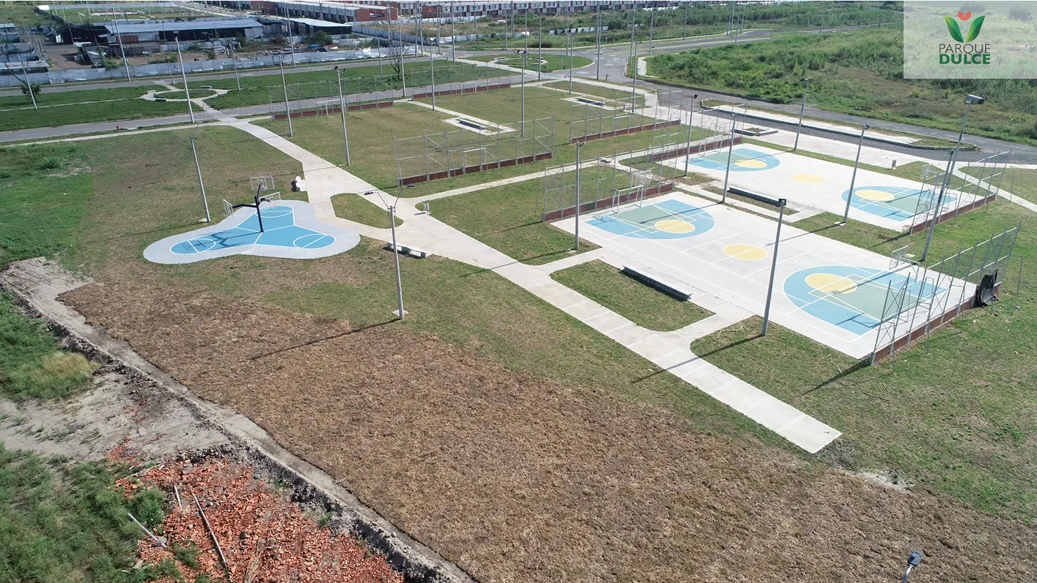 Foto del macroproyecto Parque dulce en avance de obra septiembre 2025