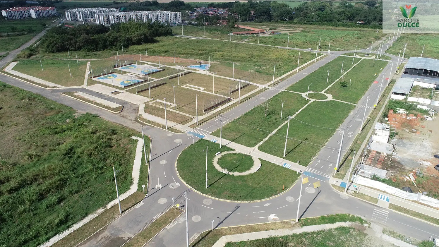 Foto del macroproyecto Parque dulce en avance de obra septiembre 2025
