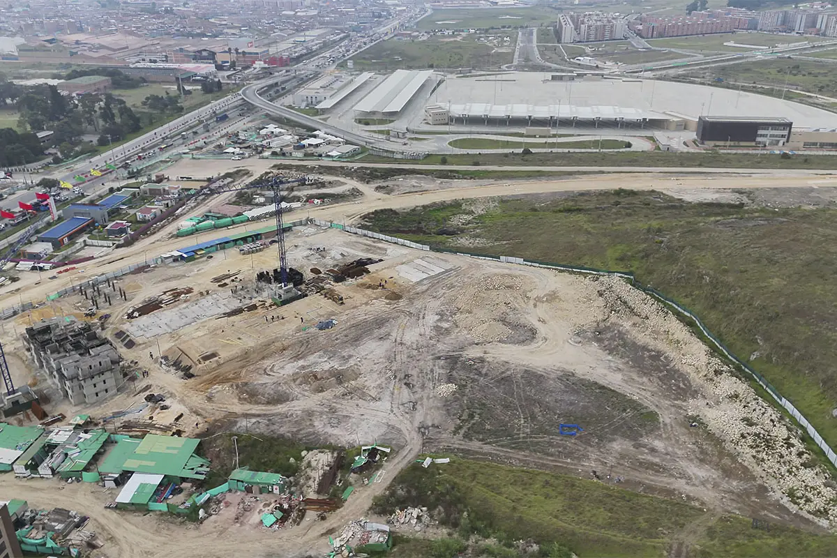 Foto del proyecto Parques del vínculo en avance de obra octubre de 2025