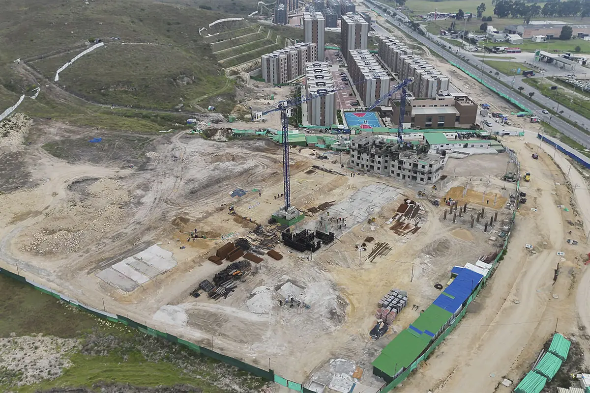 Foto del proyecto Parques del vínculo en avance de obra octubre de 2025