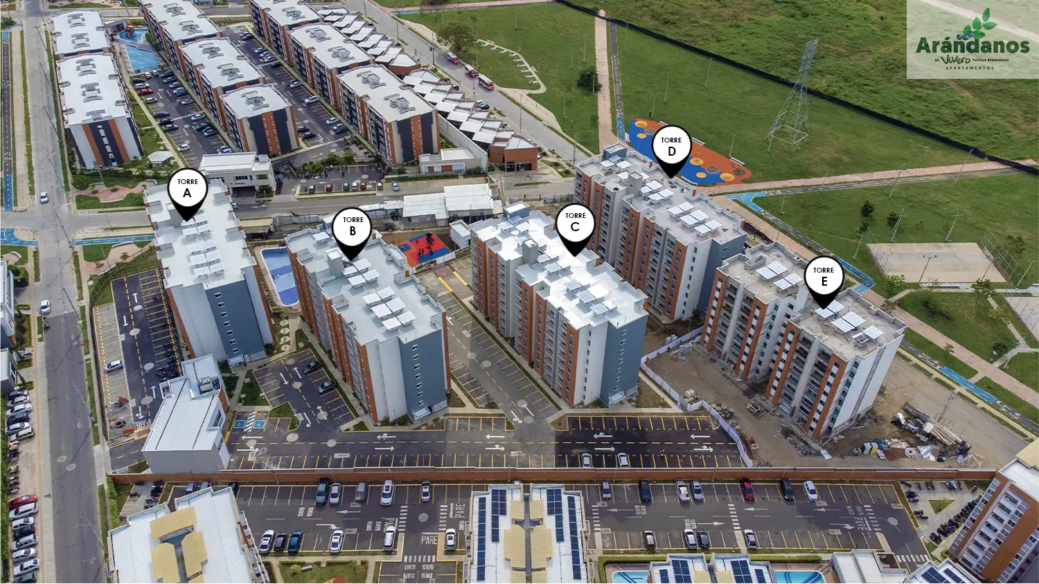 Foto del proyecto Arándanos en avance de obra septiembre de 2025