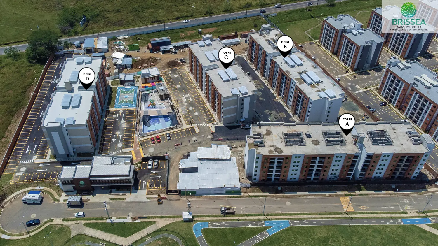 Foto del proyecto Brissea en avance de obra septiembre de 2025