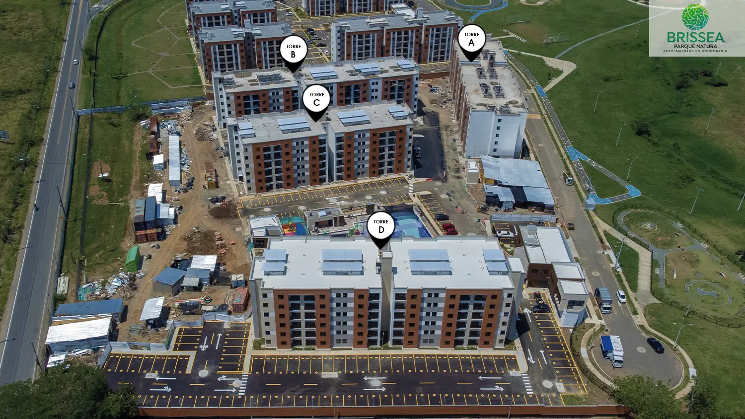 Foto del proyecto Brissea en avance de obra septiembre de 2025