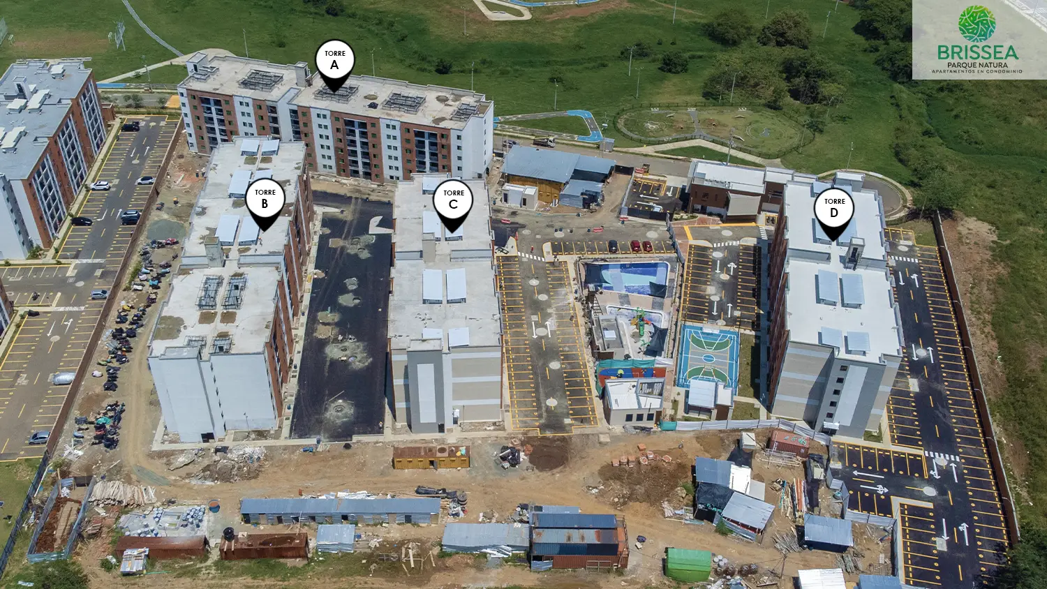 Foto del proyecto Brissea en avance de obra septiembre de 2025