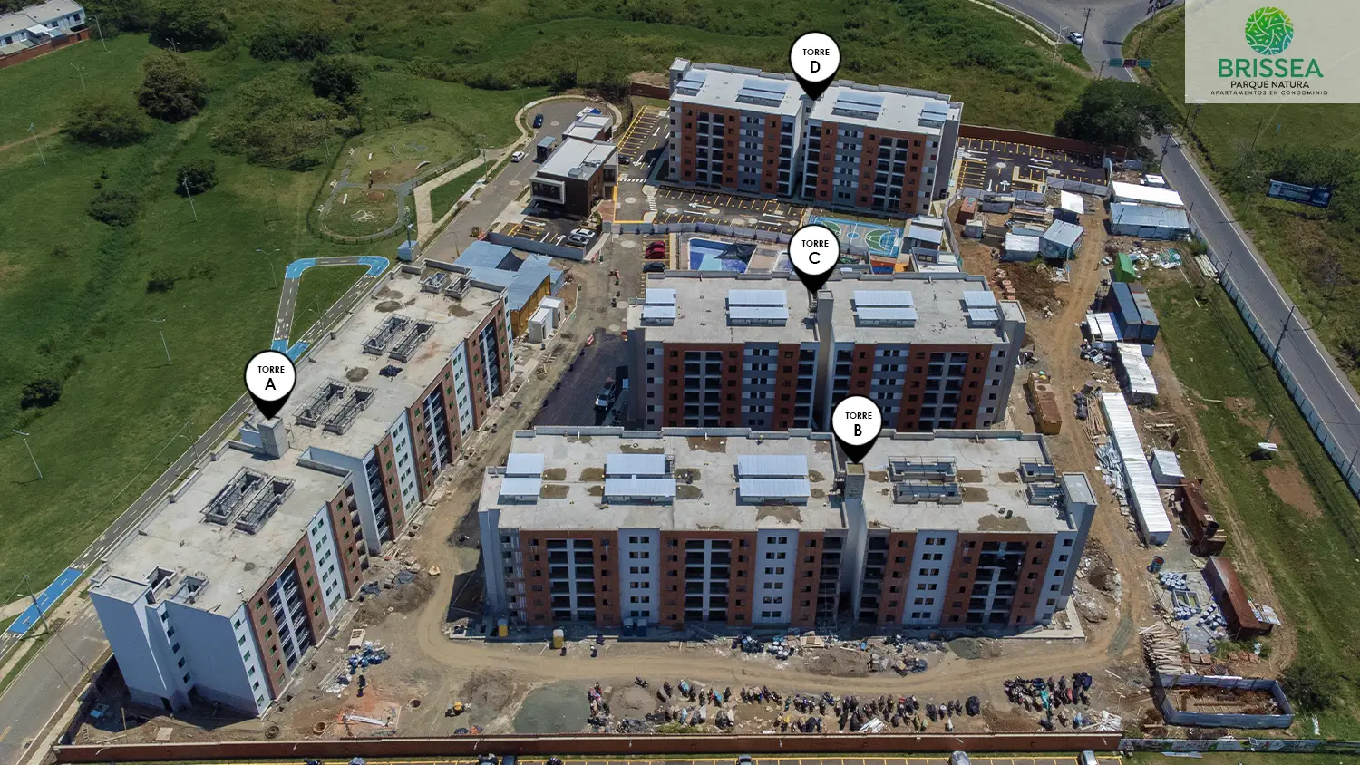 Foto del proyecto Brissea en avance de obra septiembre de 2025