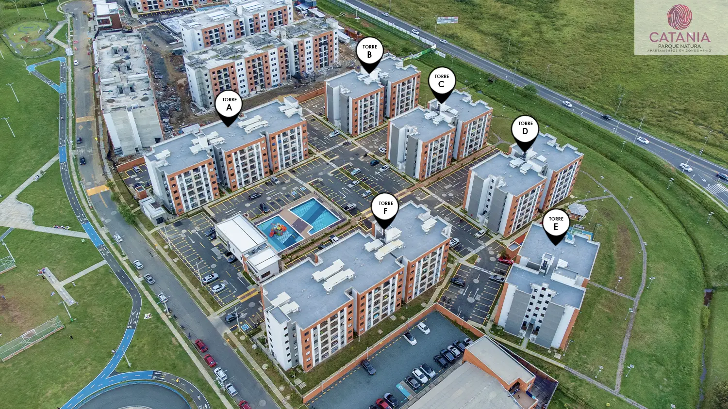 Foto del proyecto Catania en avance de obra septiembre de 2025