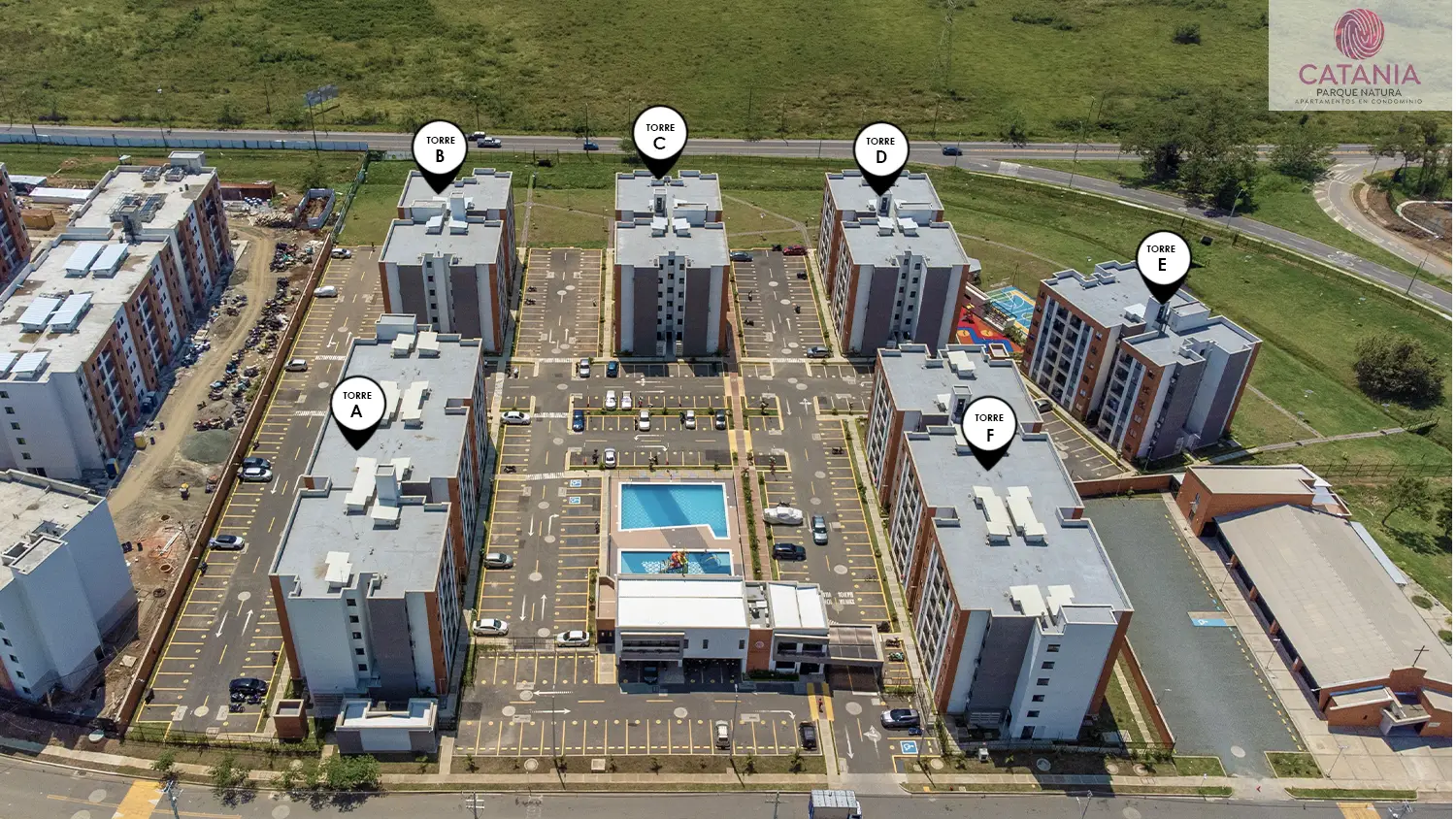 Foto del proyecto Catania en avance de obra septiembre de 2025