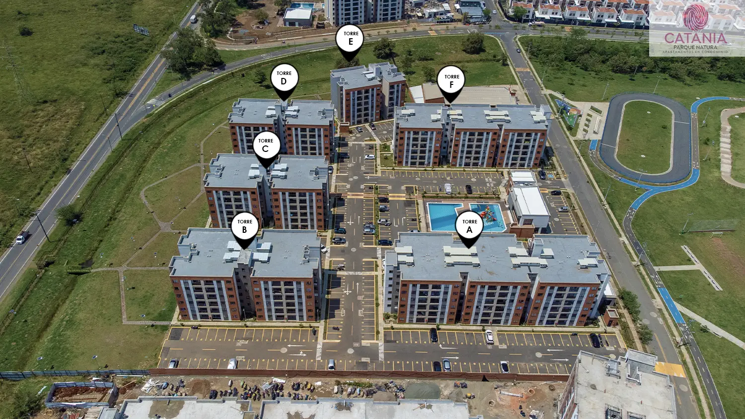 Foto del proyecto Catania en avance de obra septiembre de 2025