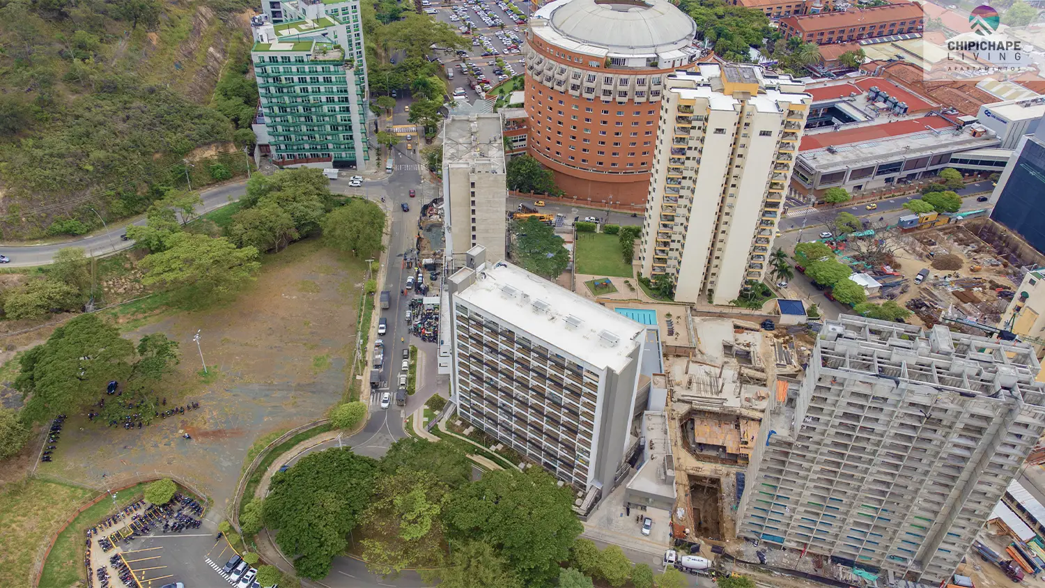 Foto del proyecto Chipichape Living en avance de obra septiembre de 2025