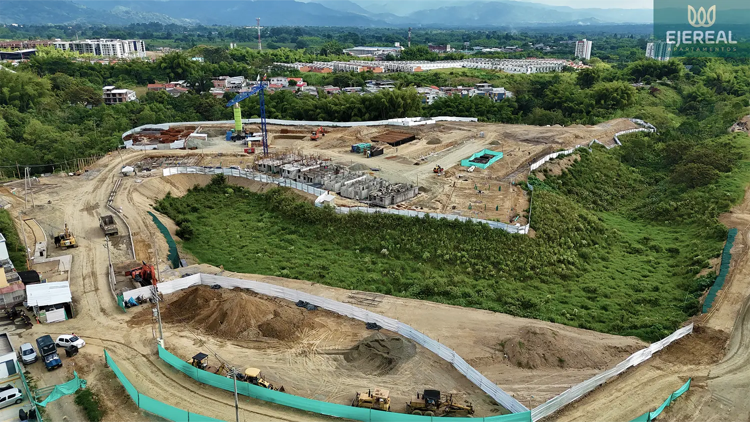 Foto del proyecto Ejereal en avance de obra septiembre de 2025