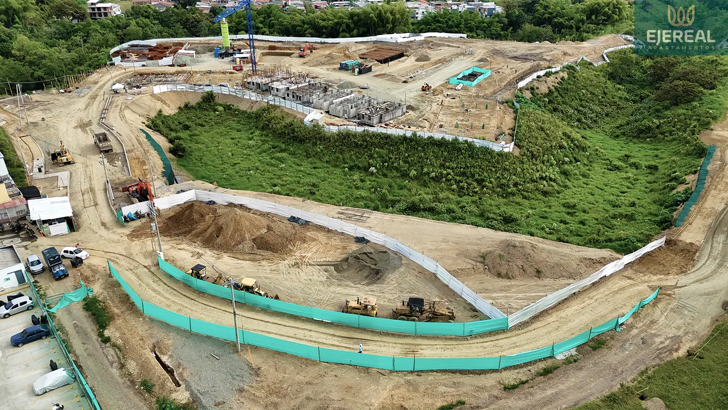 Foto del proyecto Ejereal en avance de obra septiembre de 2025