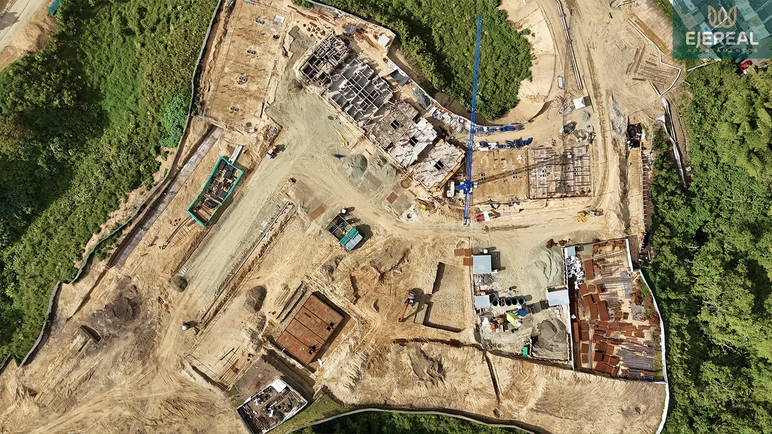 Foto del proyecto Ejereal en avance de obra septiembre de 2025