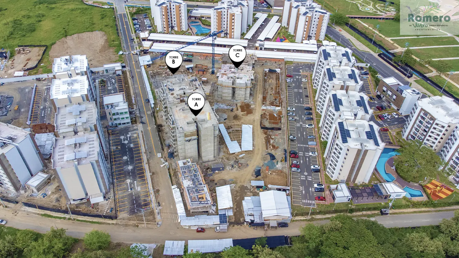 Foto del proyecto Romero en avance de obra septiembre de 2025