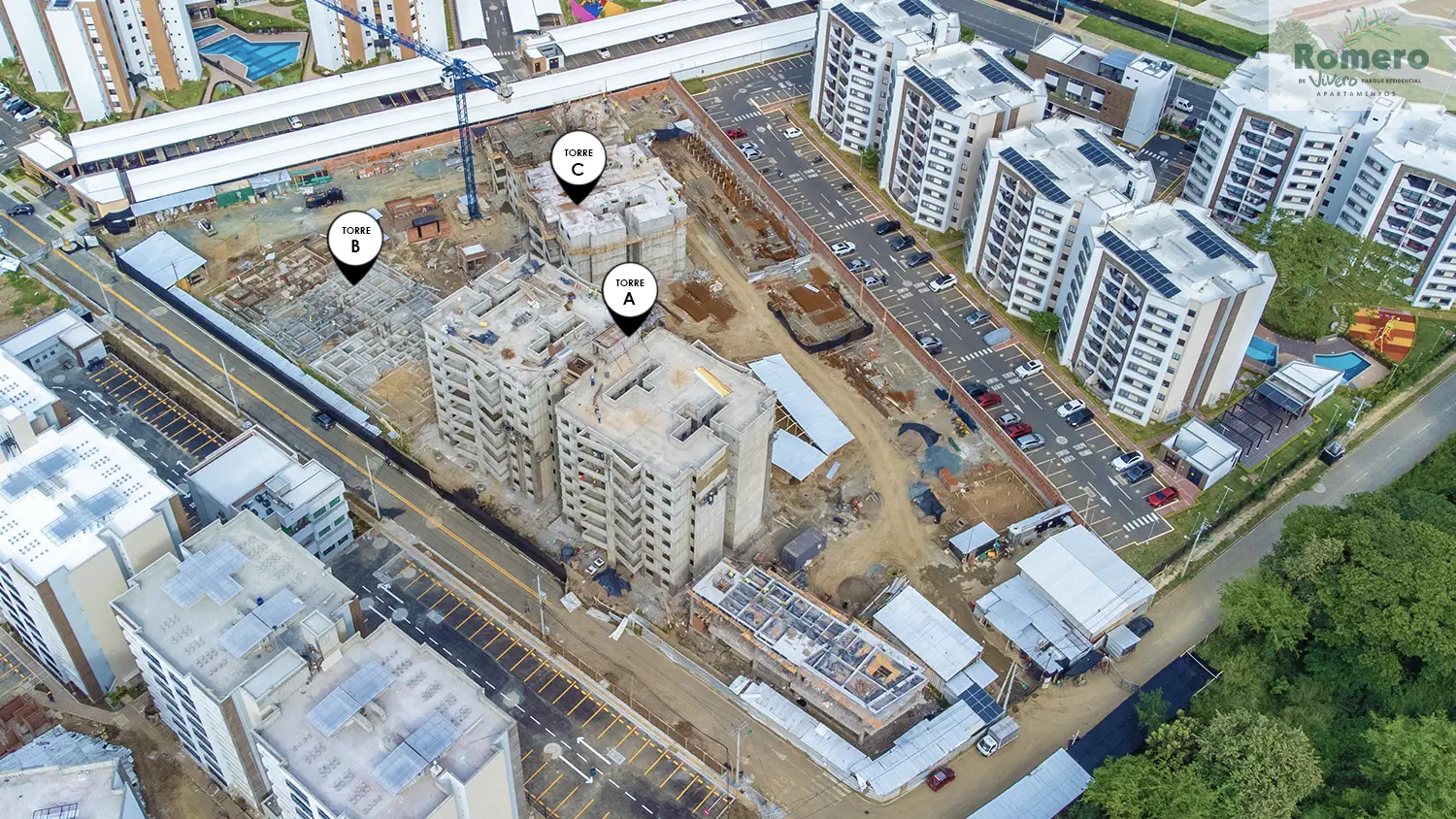 Foto del proyecto Romero en avance de obra septiembre de 2025