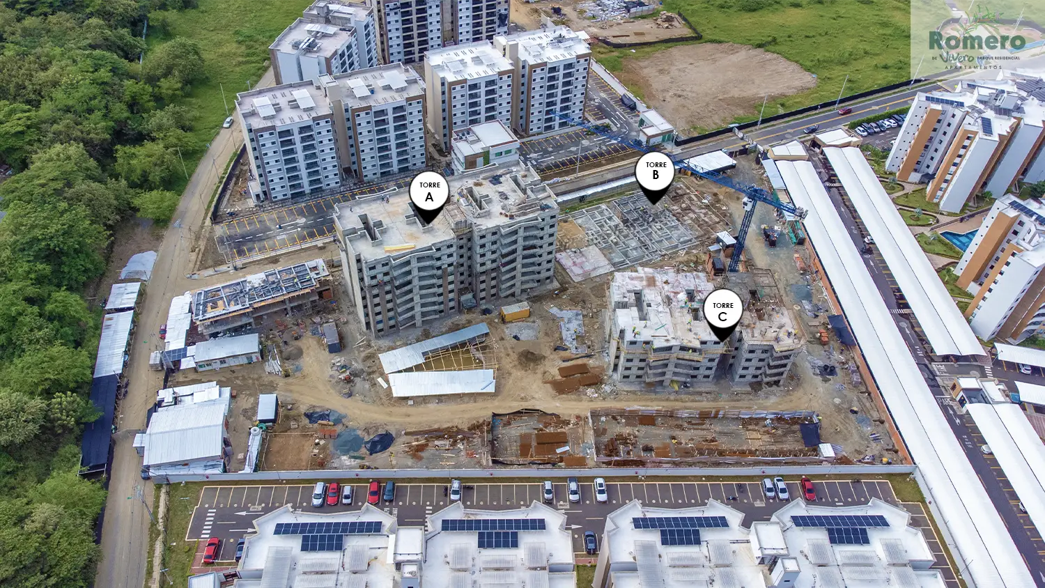 Foto del proyecto Romero en avance de obra septiembre de 2025