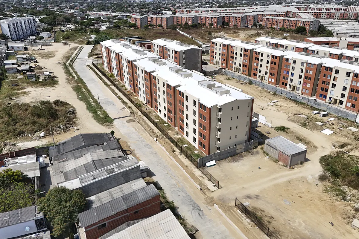 Foto del proyecto Puerto Campana en avance de obra Enero de 2026