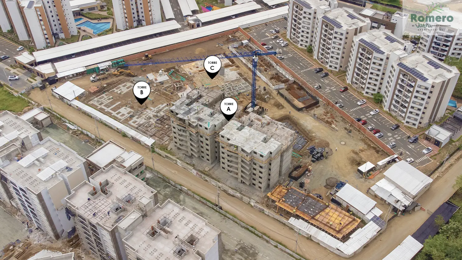 Foto del proyecto Romero en avance de obra Julio de 2025