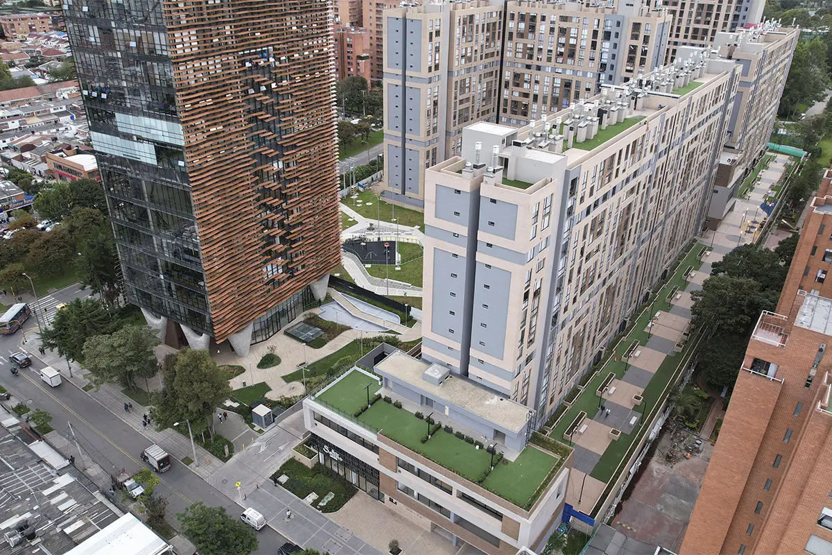 Foto del proyecto Salitre Living en avance de obra octubre de 2025