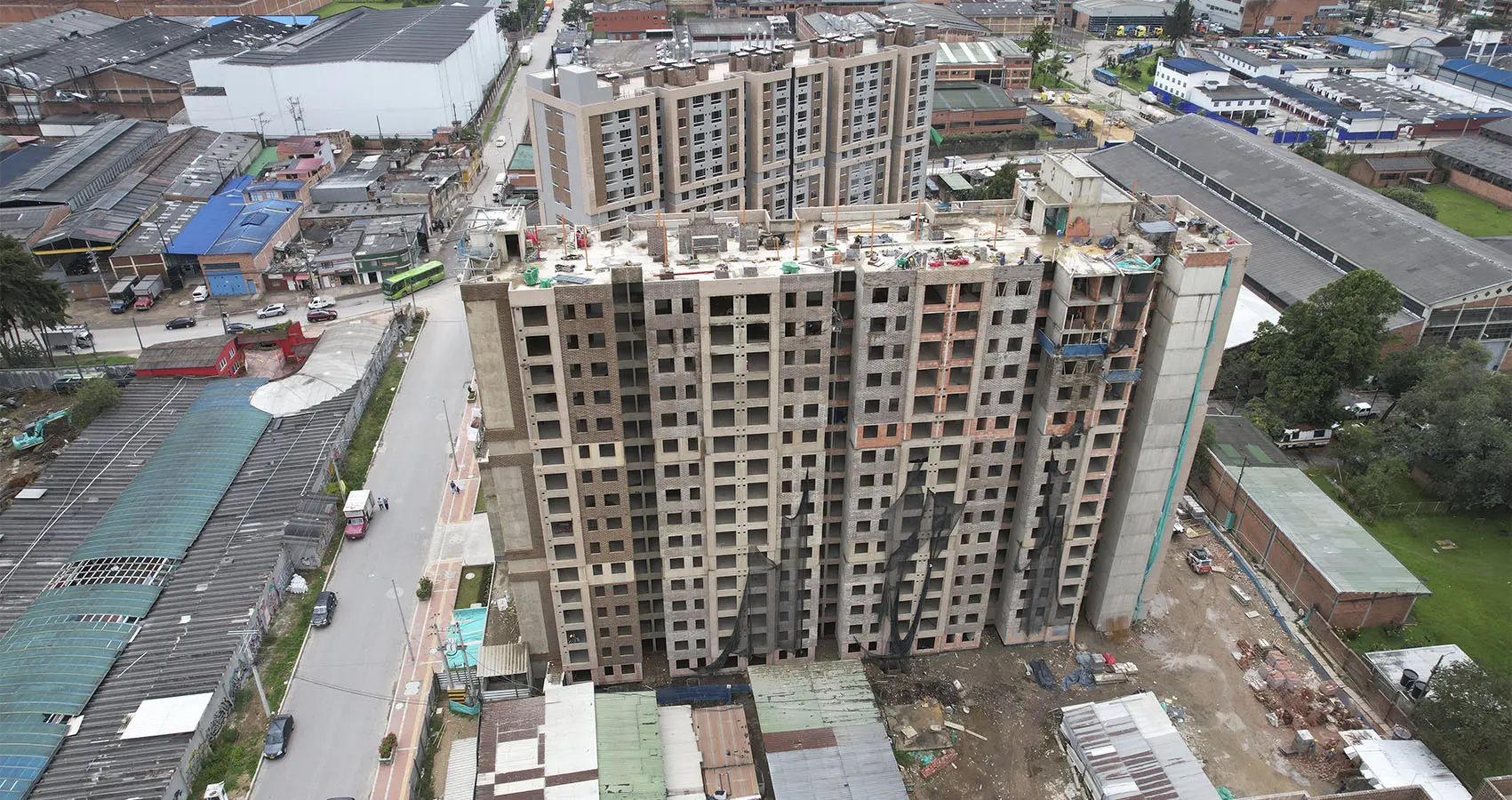 Foto del proyecto Senderos de Fontibon en avance de obra octubre de 2025