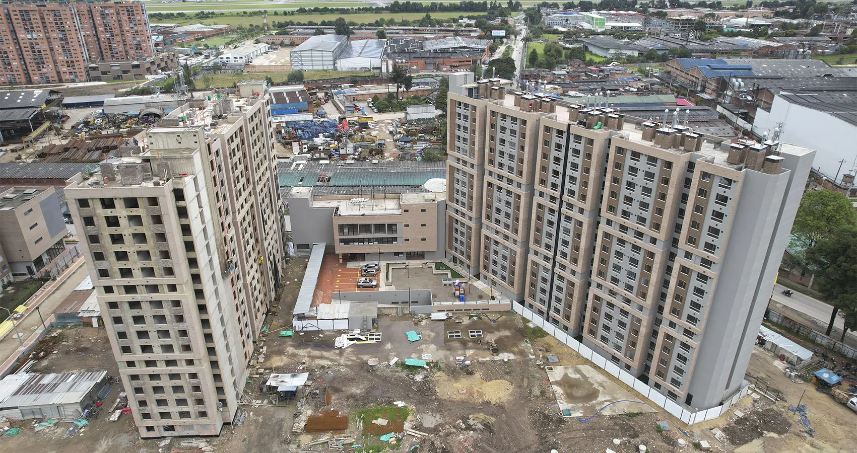 Foto del proyecto Senderos de Fontibon en avance de obra octubre de 2025