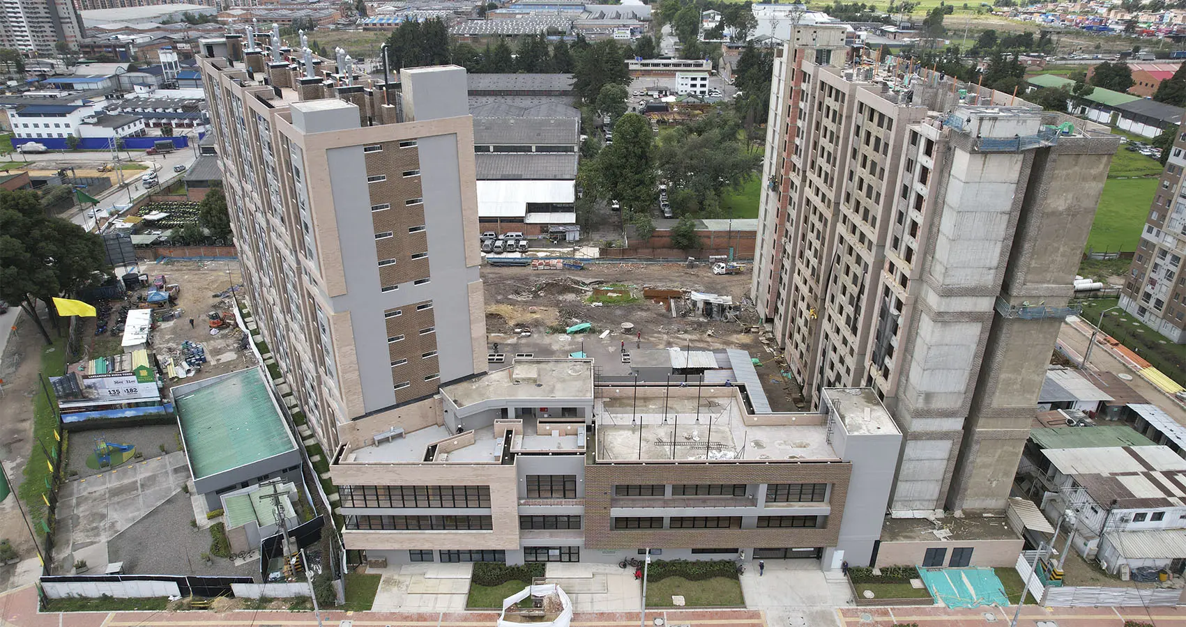 Foto del proyecto Senderos de Fontibon en avance de obra octubre de 2025