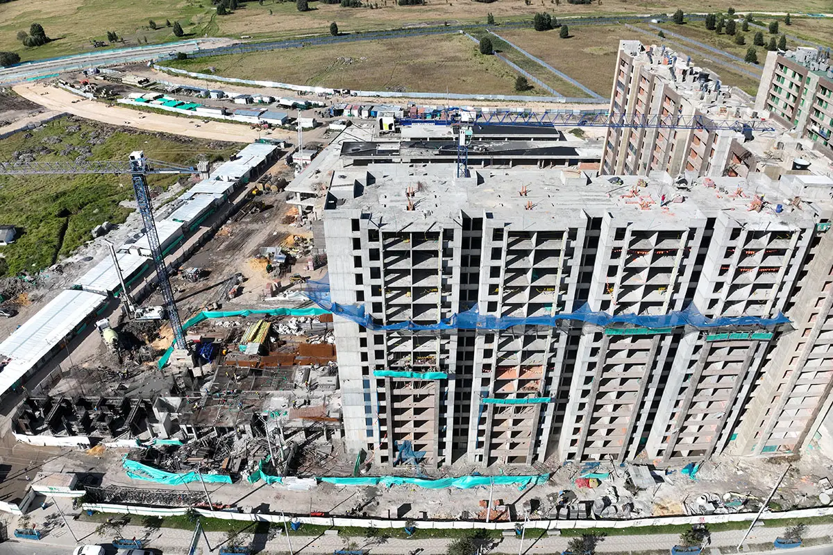 Foto del proyecto Áuriga Living en avance de obra septiembre de 2025