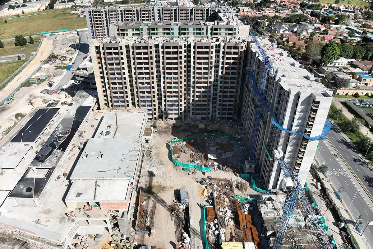 Foto del proyecto Áuriga Living en avance de obra septiembre de 2025