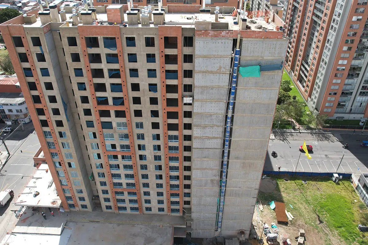 Foto del proyecto Baviera Park en avance de obra septiembre de 2025