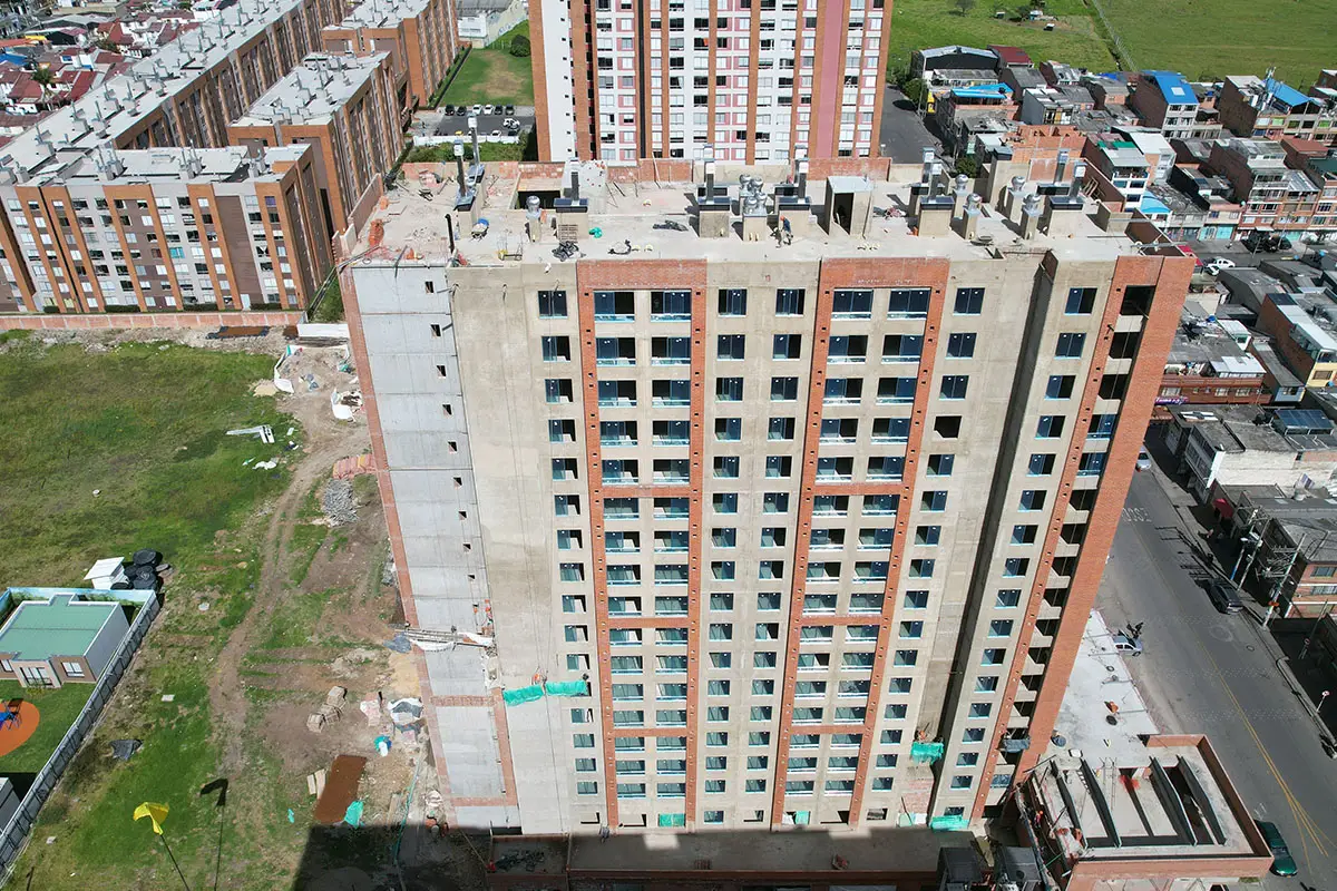 Foto del proyecto Baviera Park en avance de obra septiembre de 2025
