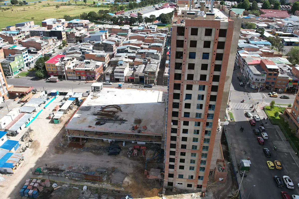 Foto del proyecto Baviera Park en avance de obra septiembre de 2025