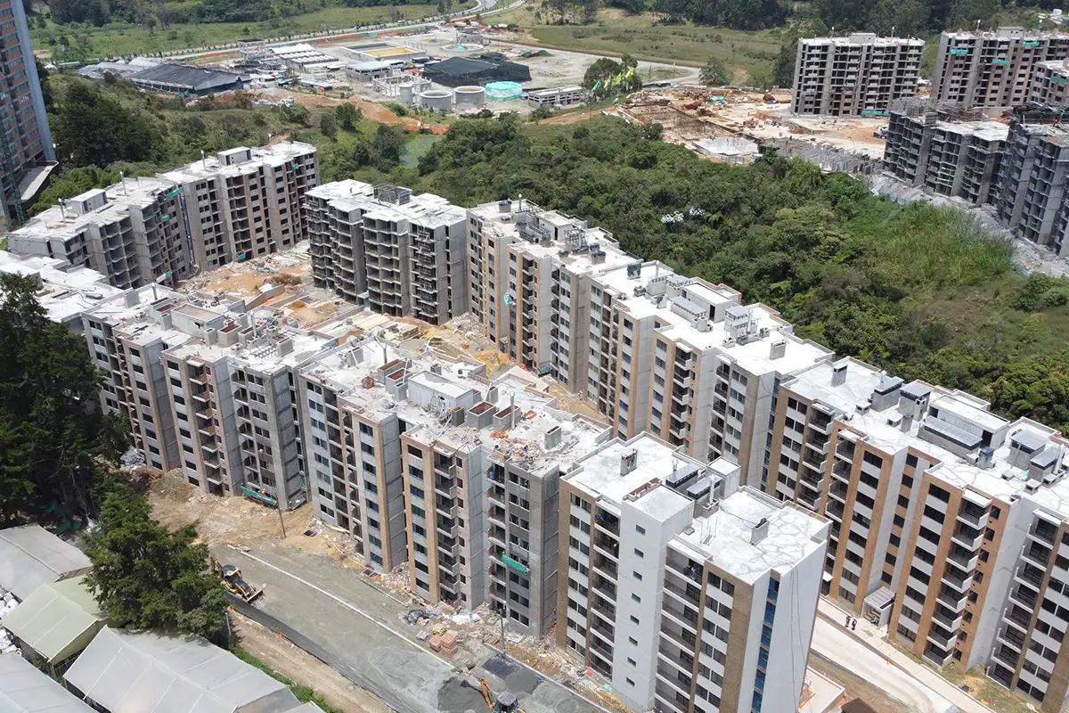 Foto del proyecto Bosque Ceibal en avance de obra septiembre de 2024