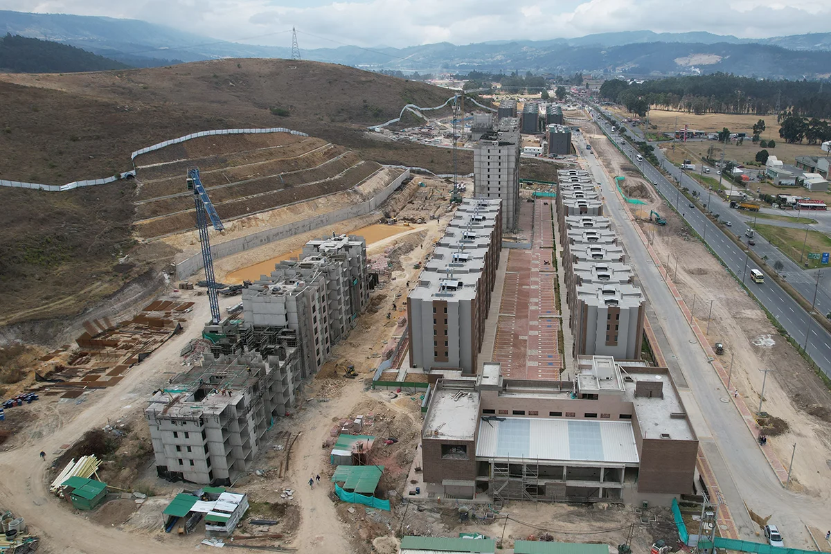 Foto del proyecto Caminos del Vinculo en avance de obra Septiembre de 2024